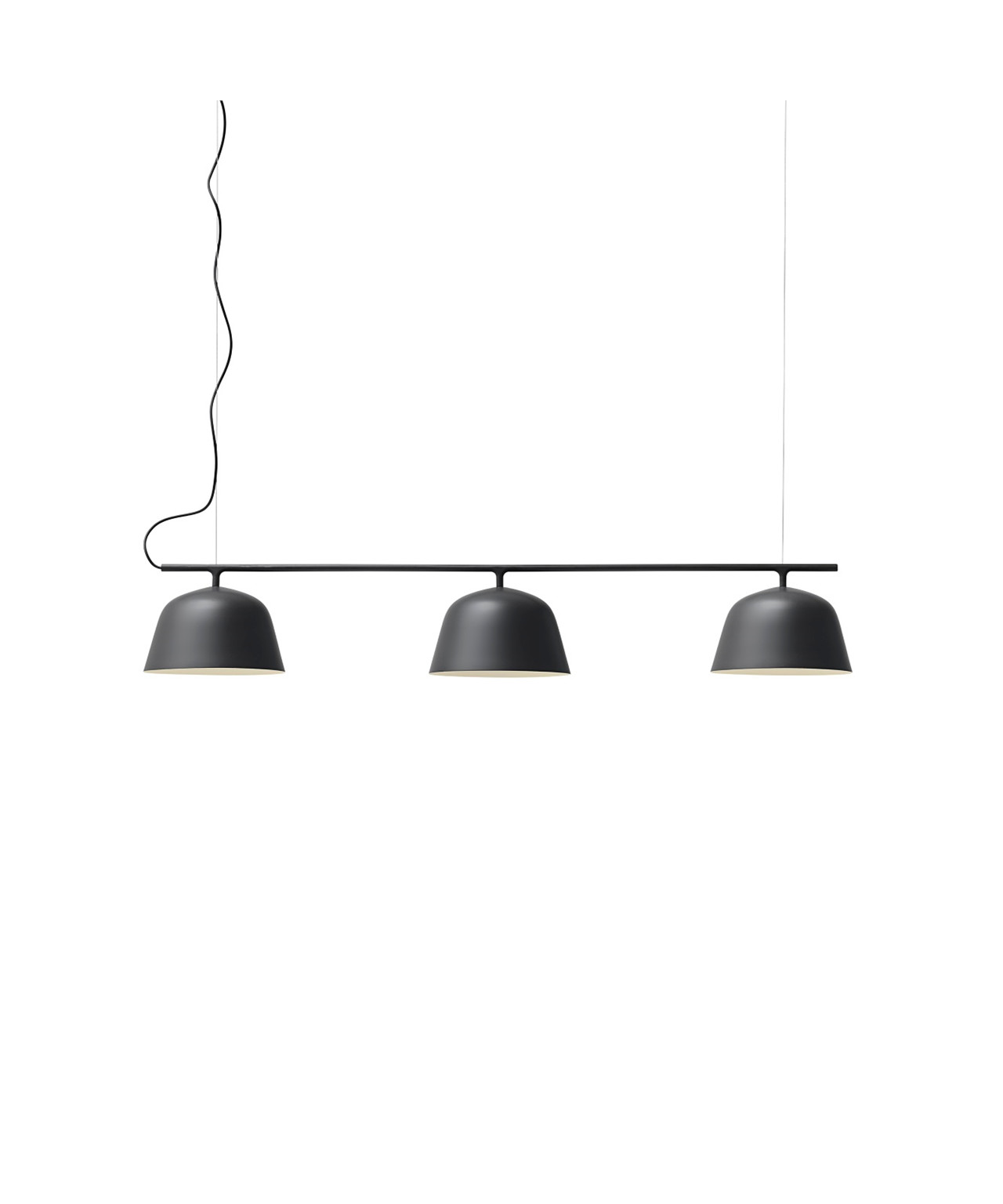 Image of Ambit Rail Pendelleuchte Black - Muuto bei Lampenmeister.ch